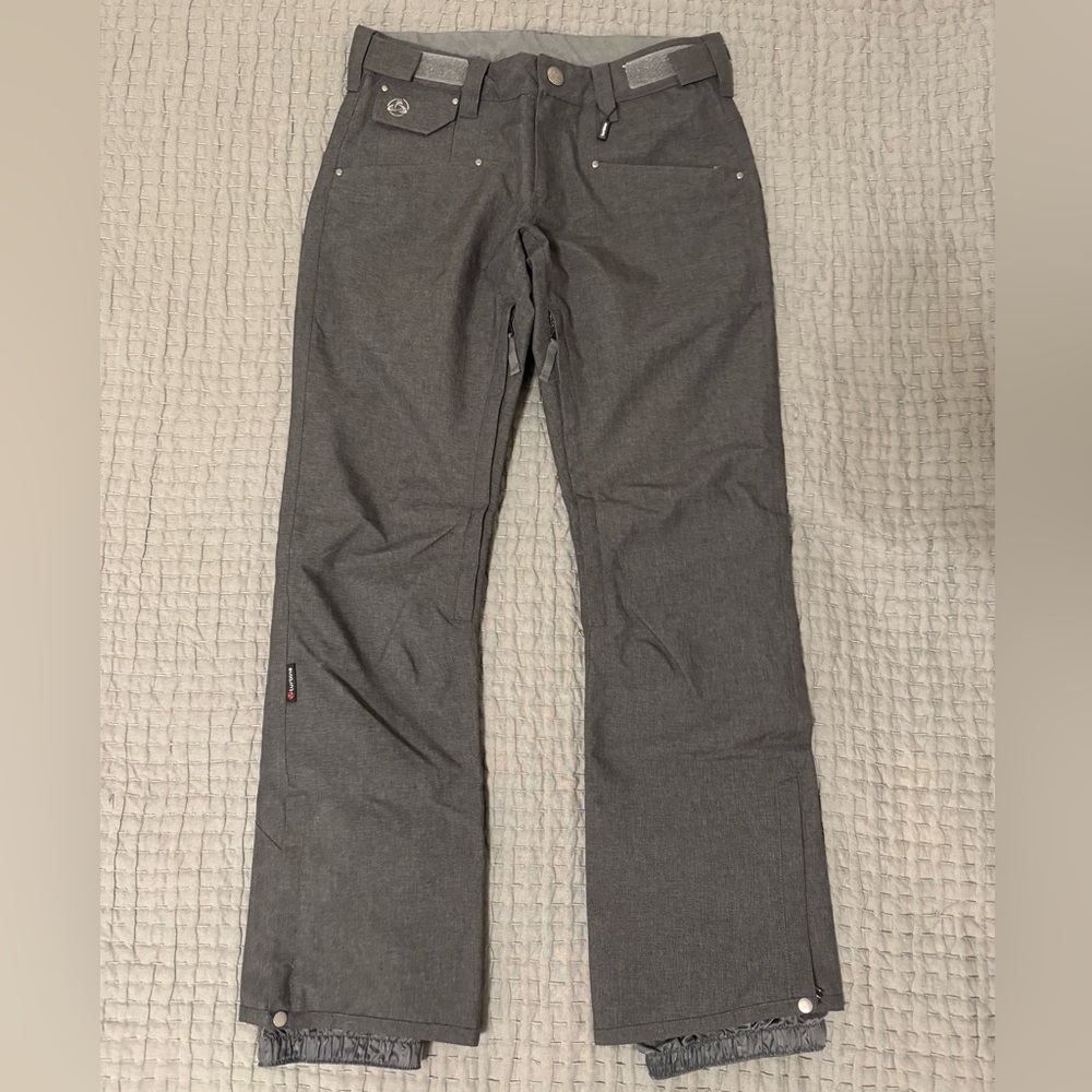 Turbine Men’s Small Gray Insulated Snow Pants